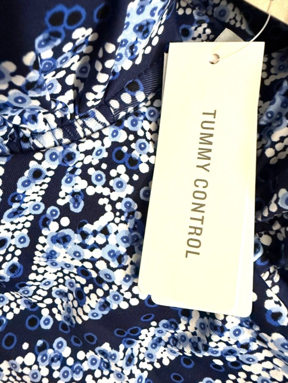 Tommy Bahama Womens Blue Halter Tankini Underwire UPF 50 Swimwear Sz S NEW - Picture 9 of 13